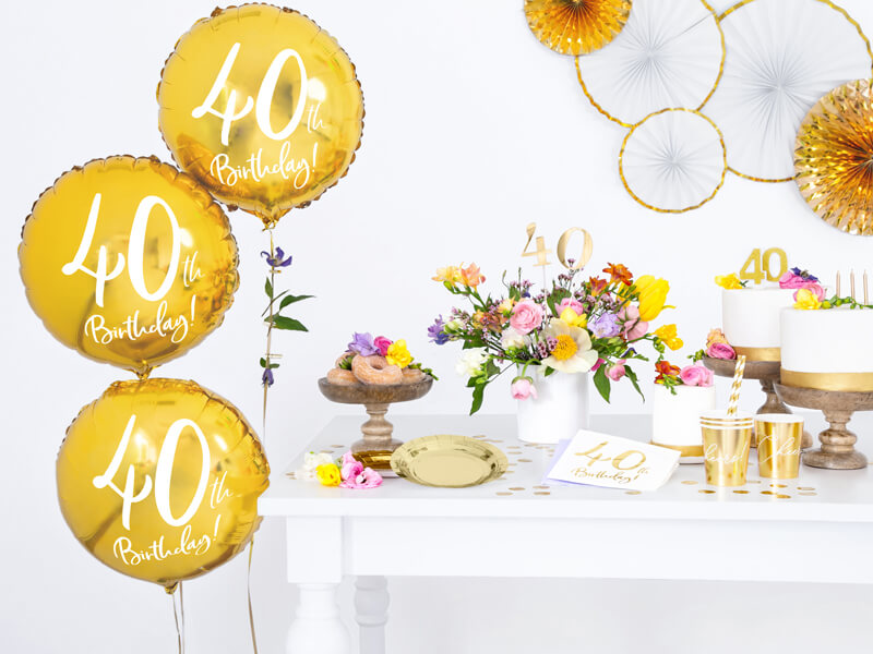 Party oslava 40 narodenin