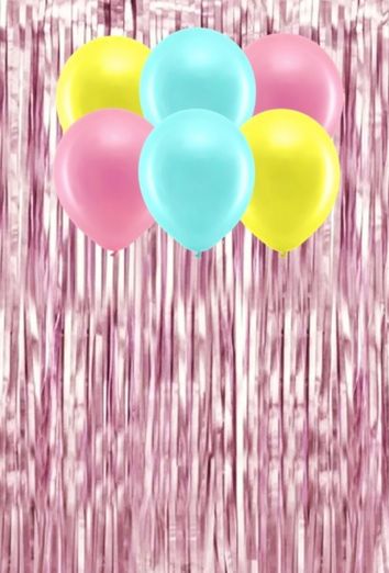 Banner Pink Yellow Mint