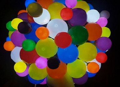 Svietiace LED balóny