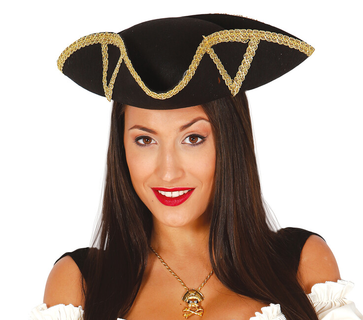 Dámsky klobúk pirátsky