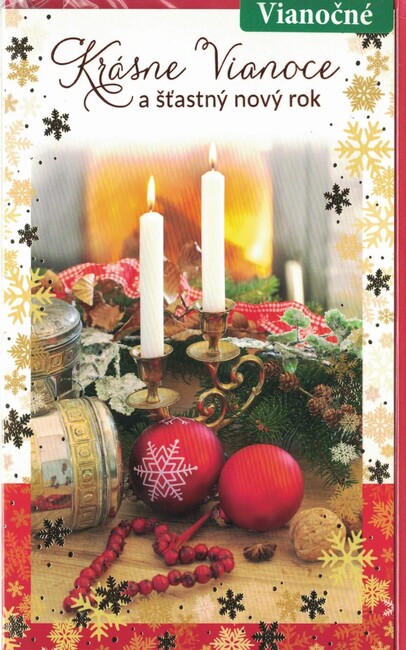 Argus Pohľadnica na Vianoce Krásne Vianoce a šťastný nový rok
