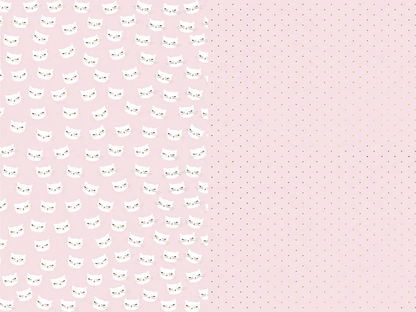 Baliaci papier Ružová Mačička 2ks