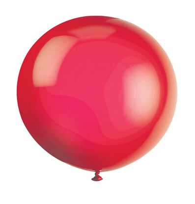Balón veľký červený 90cm