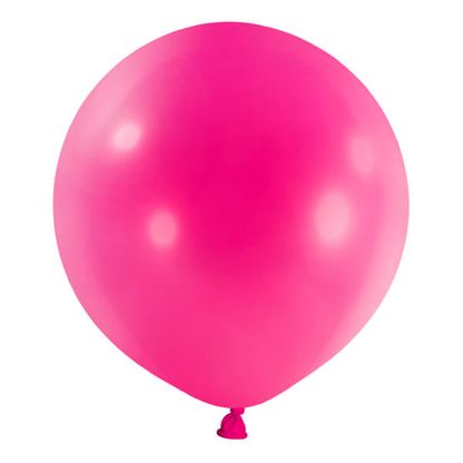 Guľaté balóny ružové 4ks 61cm