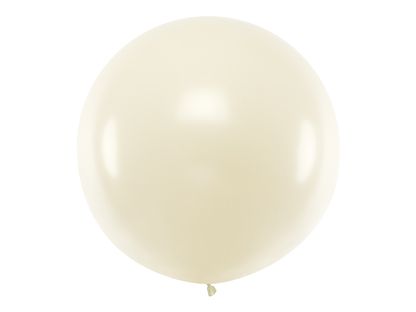 Balón veľký metalický perleťový 1m