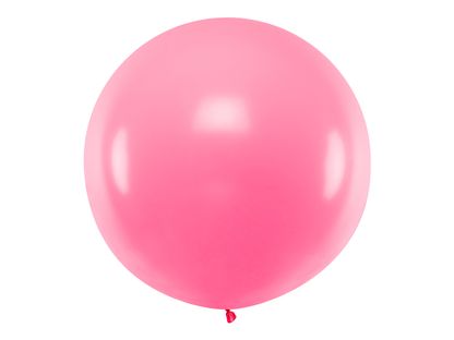 Balón veľký ružový 1m