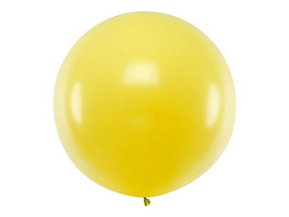 Balón veľký žltý 1m