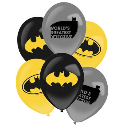 Balóny Batman Action 27cm 6ks