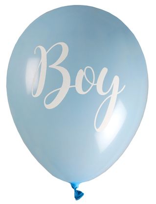 Balóny Boy (Gender Reveal) 23cm 8ks