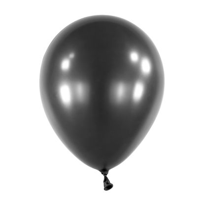 Balóny čierne perleťové 27,5cm 50ks