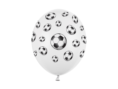 Balóny Futbalové lopty 30cm 6ks