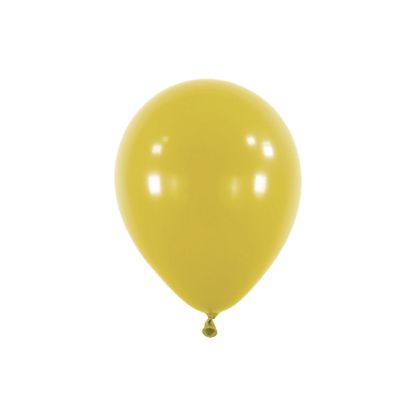 Balóny horčicovo žlté 12cm 100ks