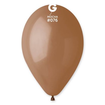 Balóny kapučínové 30cm 100ks