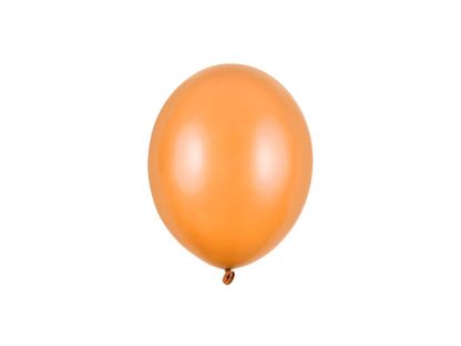 Balóny metalické mandarínkovo oranžové 12cm 100ks