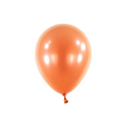 Balóny metalické oranžové 13cm 100ks