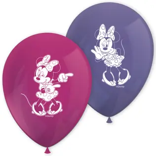 Balóny Minnie 30cm 8ks