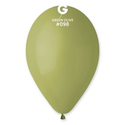 Balóny olivové 30cm 100ks