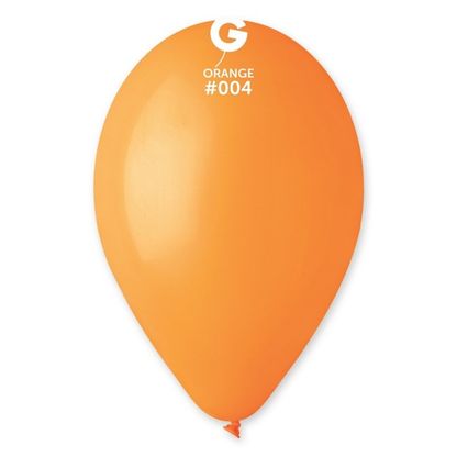 Balóny oranžové 30cm 25ks