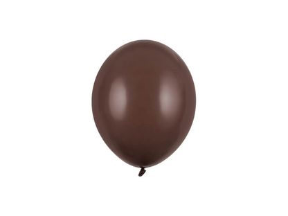 Balóny kakaovo hnedé 12cm 100ks