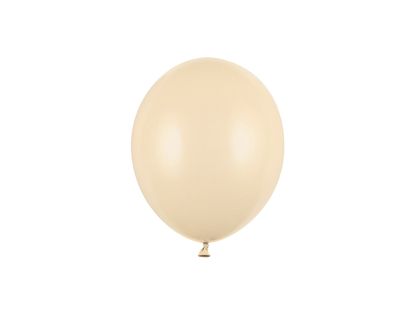 Balóny pastelové béžové 12cm 100ks