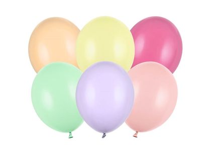 Balóny pastelový mix 12cm 100ks