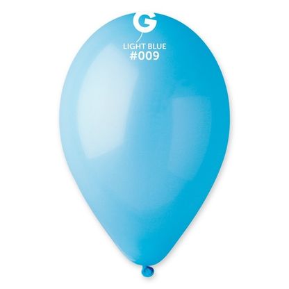 Balóny svetlomodré 30cm 25ks