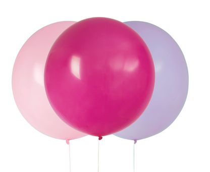 Balóny veľké ružovo-fialové 60cm