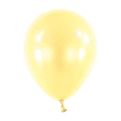 Balóny žlté perleťové 27,5cm 50ks