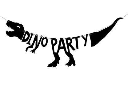 Banner Dino Party 20x90cm
