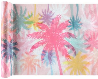Behúň Palmy pastelové 30cm x 5m