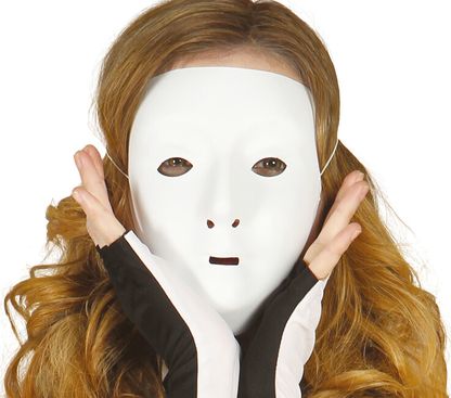Karnevalová maska Biely duch