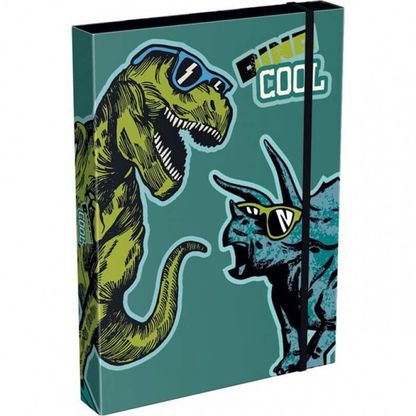Box na zošity A4 Dinosaurus Cool 32x24cm