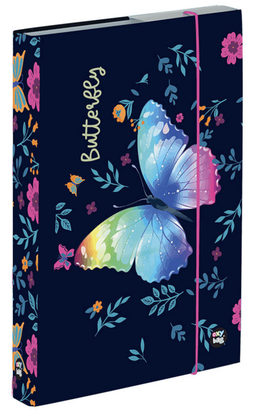 Box na zošity A5 Farebný motýľ