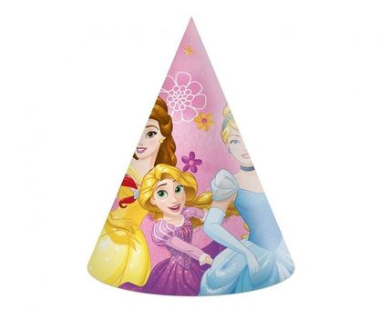 Party klobúčiky Disney Princezné 6ks