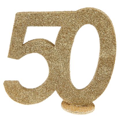 Číselná dekorácia 50