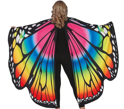 Dámska plášť Motýlie krídla 160x130cm