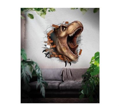 Dekorácia na stenu Dinosaurus T-Rex 70x80cm