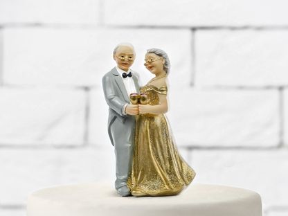 Tortová figurka 50 výročie svadby