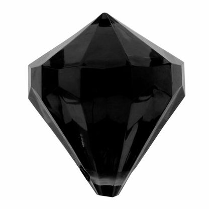 Dekoračné diamanty čierne 6ks