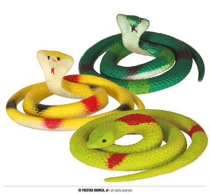 Dekoračné hady 3druhy 70cm 1ks