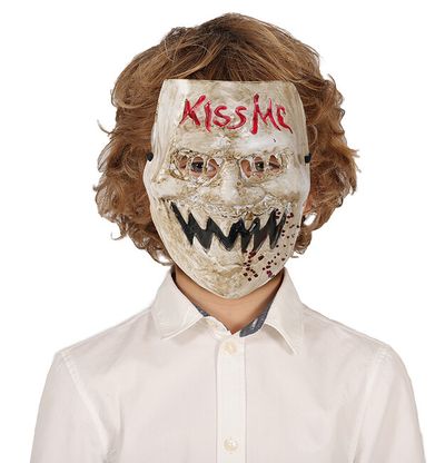 Detská maska Purge Kiss Me PVC