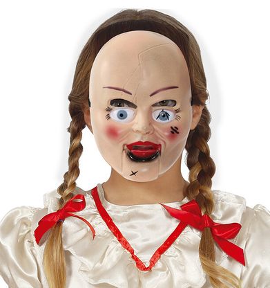 Detská maska Strašidelná bábika