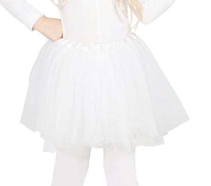 Detská tutu sukňa biela 31cm