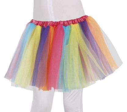 Detská tutu sukňa farebná 30cm