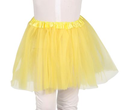 Detská tutu sukňa žltá 31cm