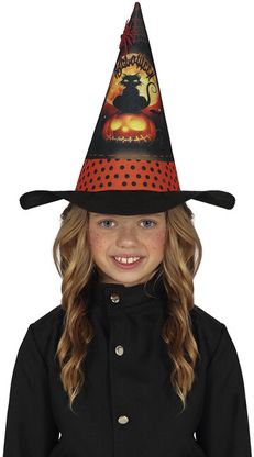 Detský čarodejnícky klobúk polnočná tekvica