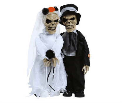 Figurka Manželia Zombie s efektmi 48cm