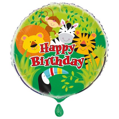 Fóliový balón HB Animal Jungle 45cm