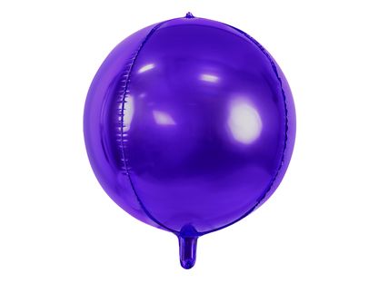 Fóliový balón Guľa fialový 40cm