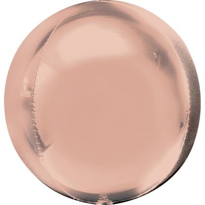 Fóliový balón Guľa ružovo zlatý 40cm